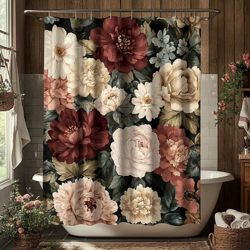 Vintage Blooms Shower Curtain NCU0LDH407
