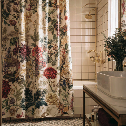 Vintage Florals Shower Curtain NCU0LDH558