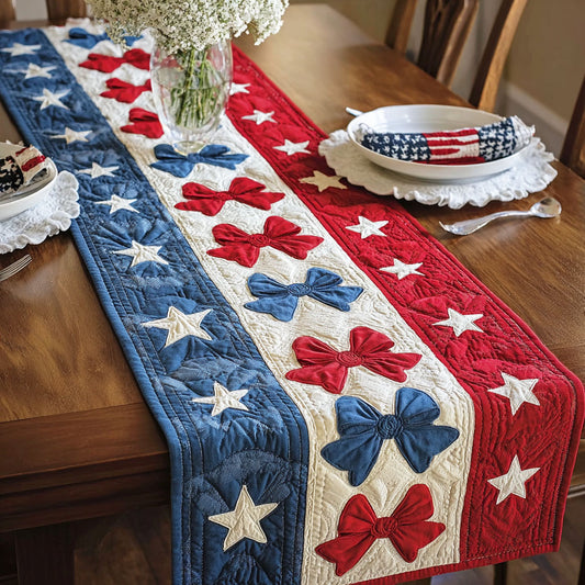 Vintage Glory Quilted Table Runner NCU0NTD1741
