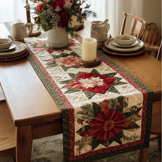 Vintage Meadow Quilted Table Runner NCU0DQQ0227