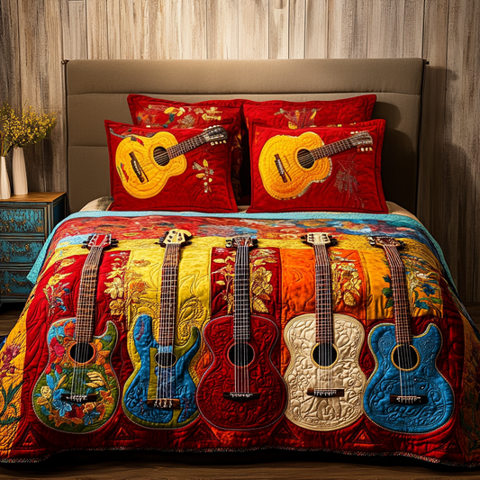 Vintage Strings Duvet Cover Set NCU0NVH532