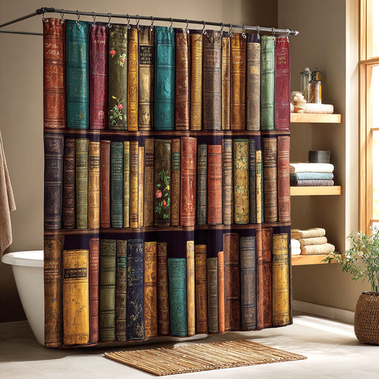 Vintage Volumes Shower Curtain NCU0NTV912