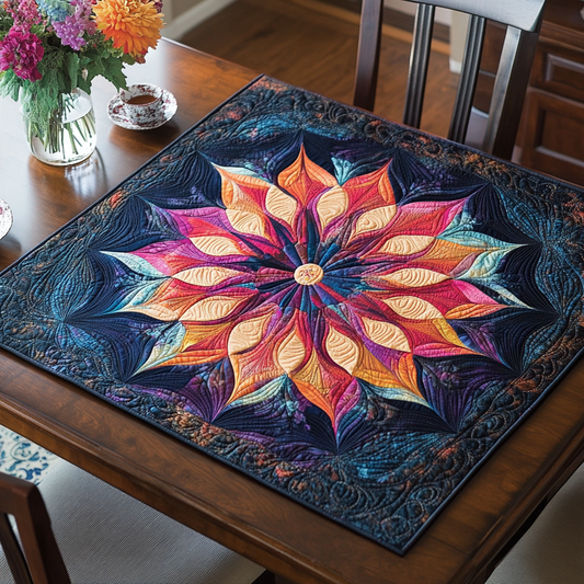 Vivid Whispers Quilted Table Topper NCU0DDK764