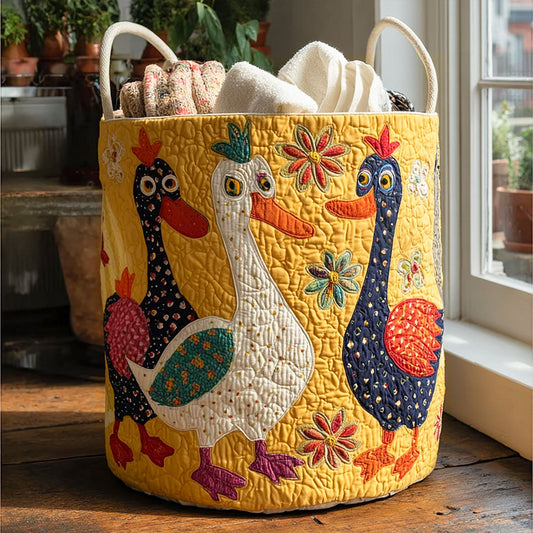 Waddle Wonder Quilted Laundry Basket NCU0PTT875