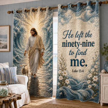 Walk in His Light Quilted Curtains NCU0PTT3370