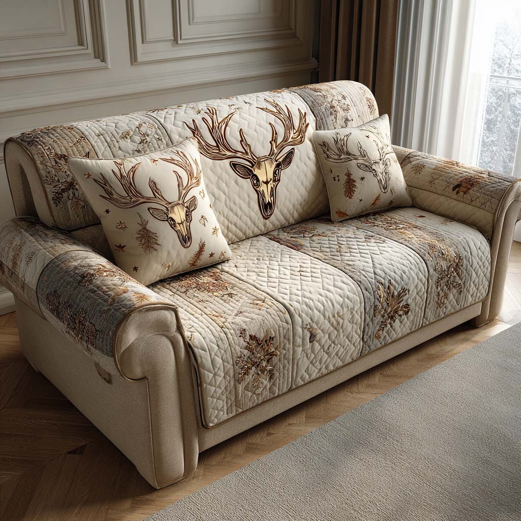 Wanderer Soul Quilted Sofa Cover NCU0NNL078