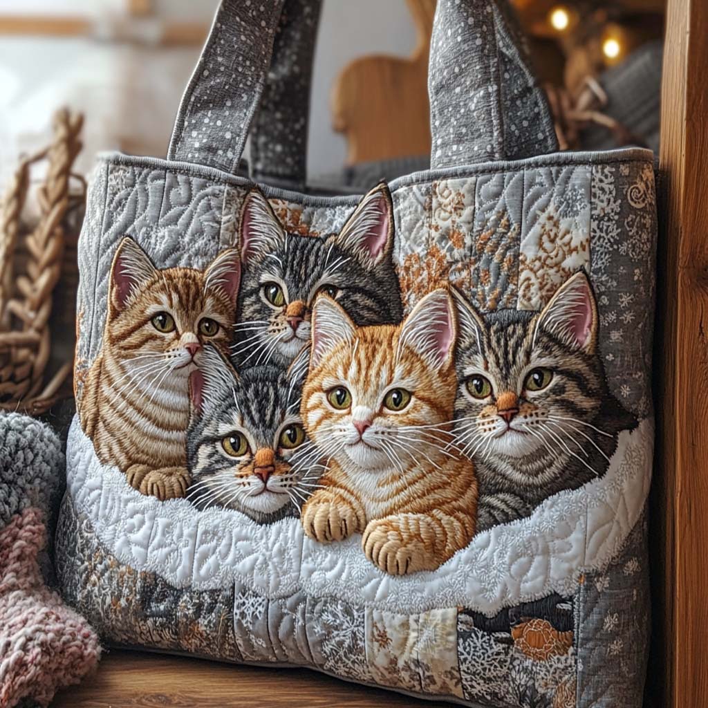 Warm Companions Quilted Tote Bag NCU0NXD965