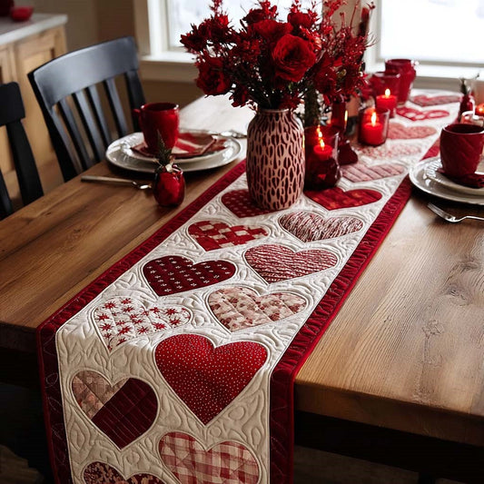 Warm Embrace Quilted Table Runner NCU0DQQ0186