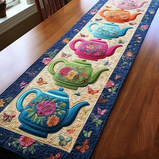 Warm Harmony Quilted Table Runner NCU0DDK2245