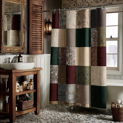 Warm Homestead Shower Curtain NCU0DV1901