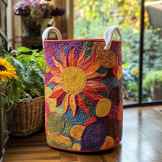 Warm Horizon Quilted Laundry Basket NCU0DV780