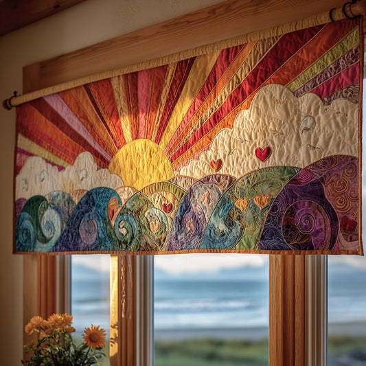 Warm Horizon Quilted Valance NCU0PVL481