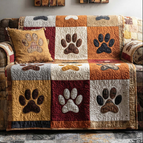 Warm Paws Quilted Sofa Cover NCU0NXD1304