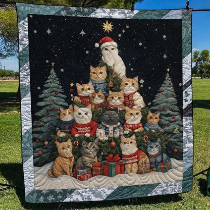 Warm Whiskers Quilted Blanket NCU0TL1678