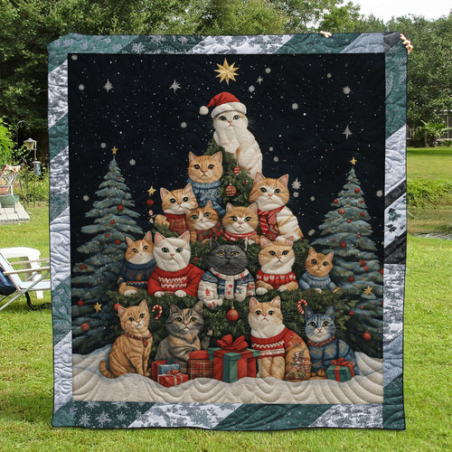 Warm Whiskers Quilted Blanket NCU0TL1678