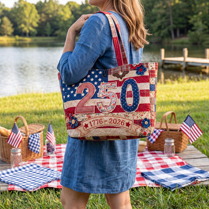 Warmth of the West Quilted Classic Tote Bag NCU0PTT3173