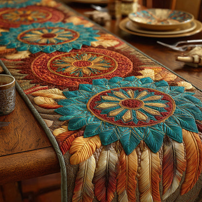 Native Spirit Quilted Table Runner NCU0QN074