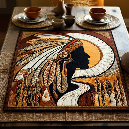 Warrior Legacy Quilted Table Topper NCU0NXD101