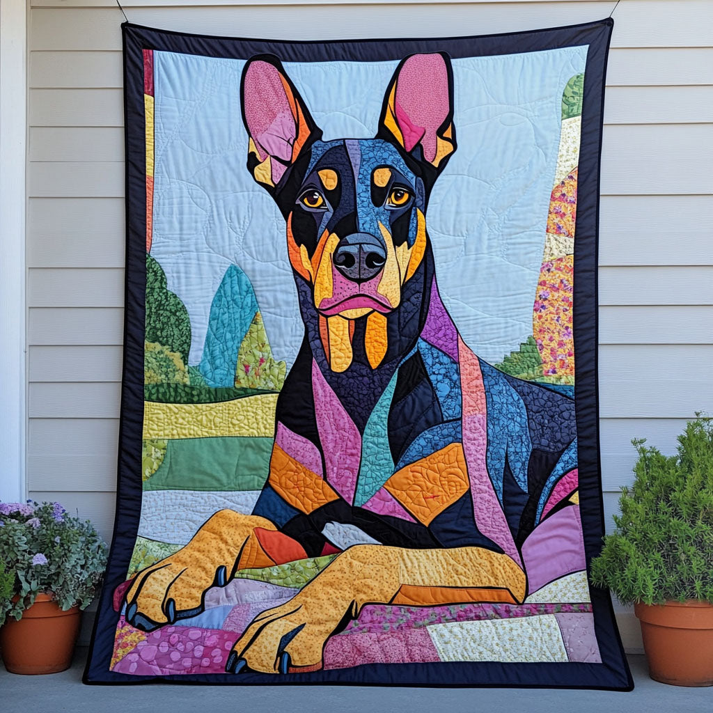 Watchful Eyes Quilted Blanket NCU0NNT813