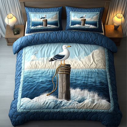 Waterfront Wanderer Duvet Cover Set NCU0DDK307