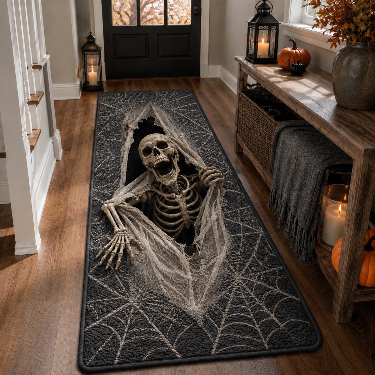 Webbed Skeleton Runner Carpet NCU0DV2439