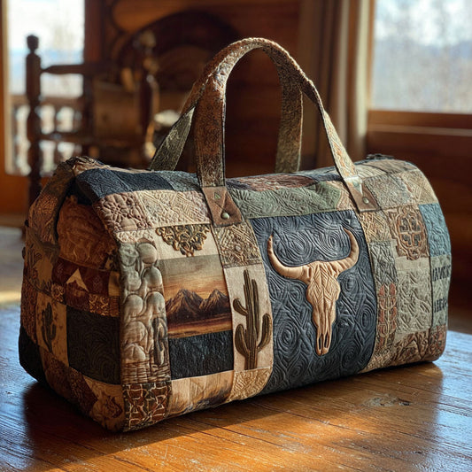 Western Ember Quilted Duffle Bag NCU0PTT2932