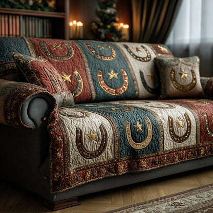 Western Harmony Quilted Sofa Cover NCU0LDH020