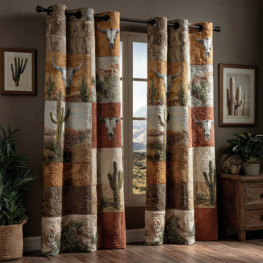 Western Heritage Quilted Curtains NCU0LDH301