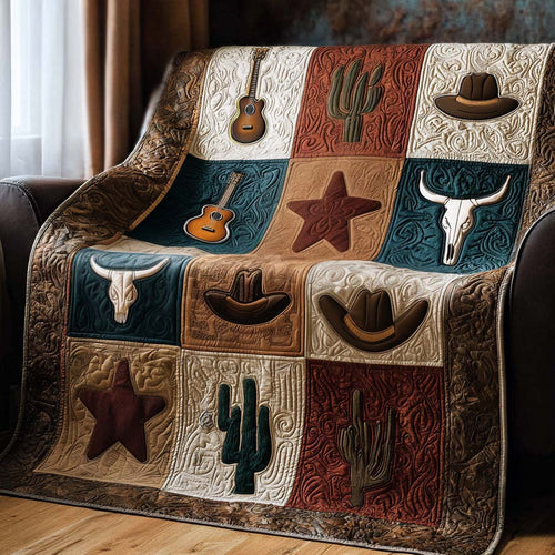 Western Icons Quilted Blanket NCU0NNT2147