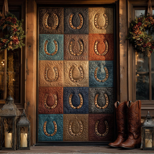 Western Luck Quilted Door Cover NCU0LDH028