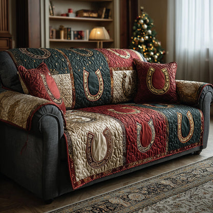 Western Luck Quilted Sofa Cover NCU0LDH025