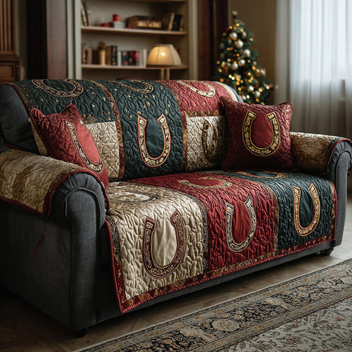 Western Luck Quilted Sofa Cover NCU0LDH025
