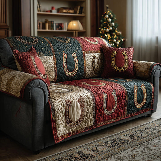 Western Luck Quilted Sofa Cover NCU0LDH025