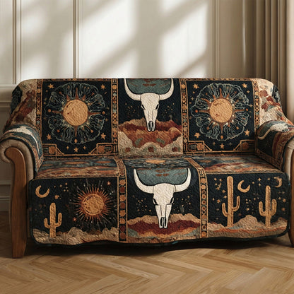 Western Night Quilted Sofa Cover NCU0LDH524