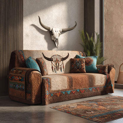 Western Sky Covenant Quilted Sofa Cover NCU0PTT2802