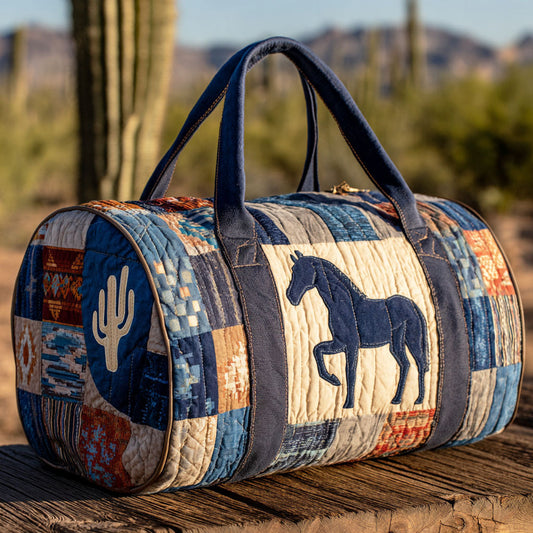 Western Spirit Quilted Duffle Bag NCU0NTD1444
