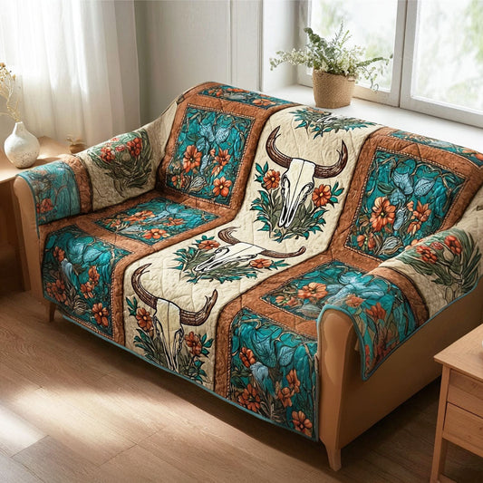 Western Spirit Quilted Sofa Cover NCU0NTD1547