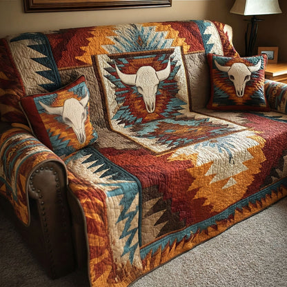 Western Spirit Quilted Sofa Cover NCU0NTD1708