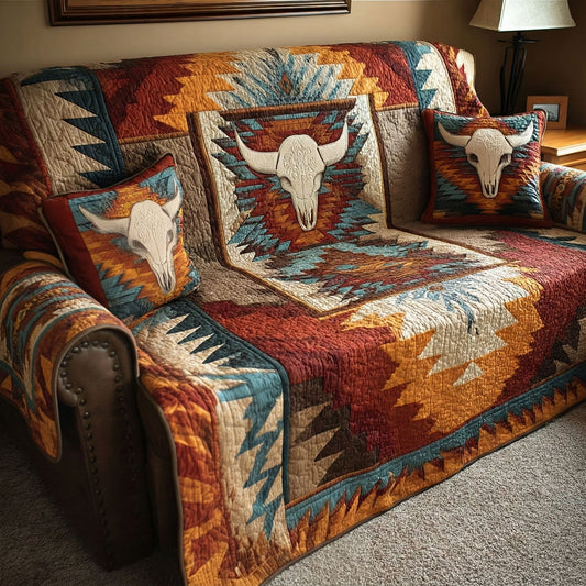 Western Spirit Quilted Sofa Cover NCU0NTD1708