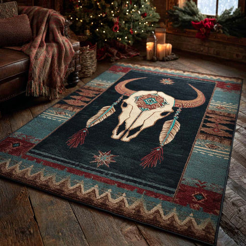 Western Spirit Totem Area Rug NCU0NXD1219