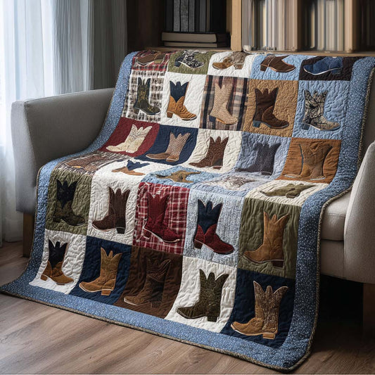 Western Steps Quilted Blanket NCU0NNT2148