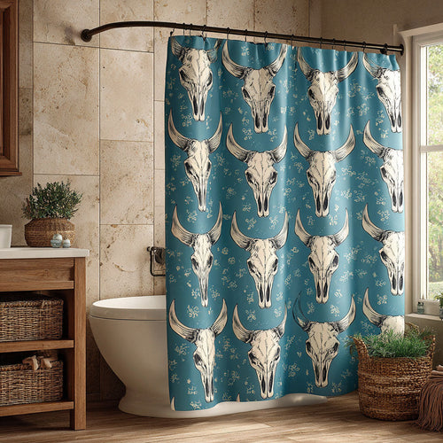 Western Totem Shower Curtain NCU0DDK2359