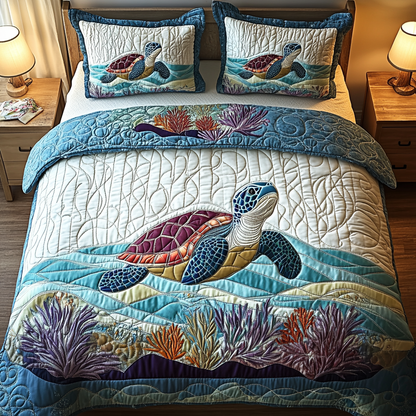 Whimsical Shell Duvet Cover Set NCU0DV214