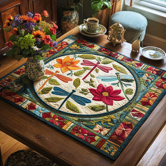 Whimsy Wings Quilted Table Topper NCU0PTT883