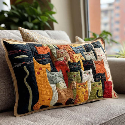 Whisker Wonder Quilted Bedding Pillow Case NCU0PTT1416