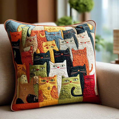 Whisker Wonder Quilted Pillow Case NCU0PTT1416