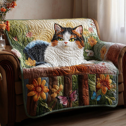 Whisker Haven Quilted Sofa Cover NCU0PTT2156