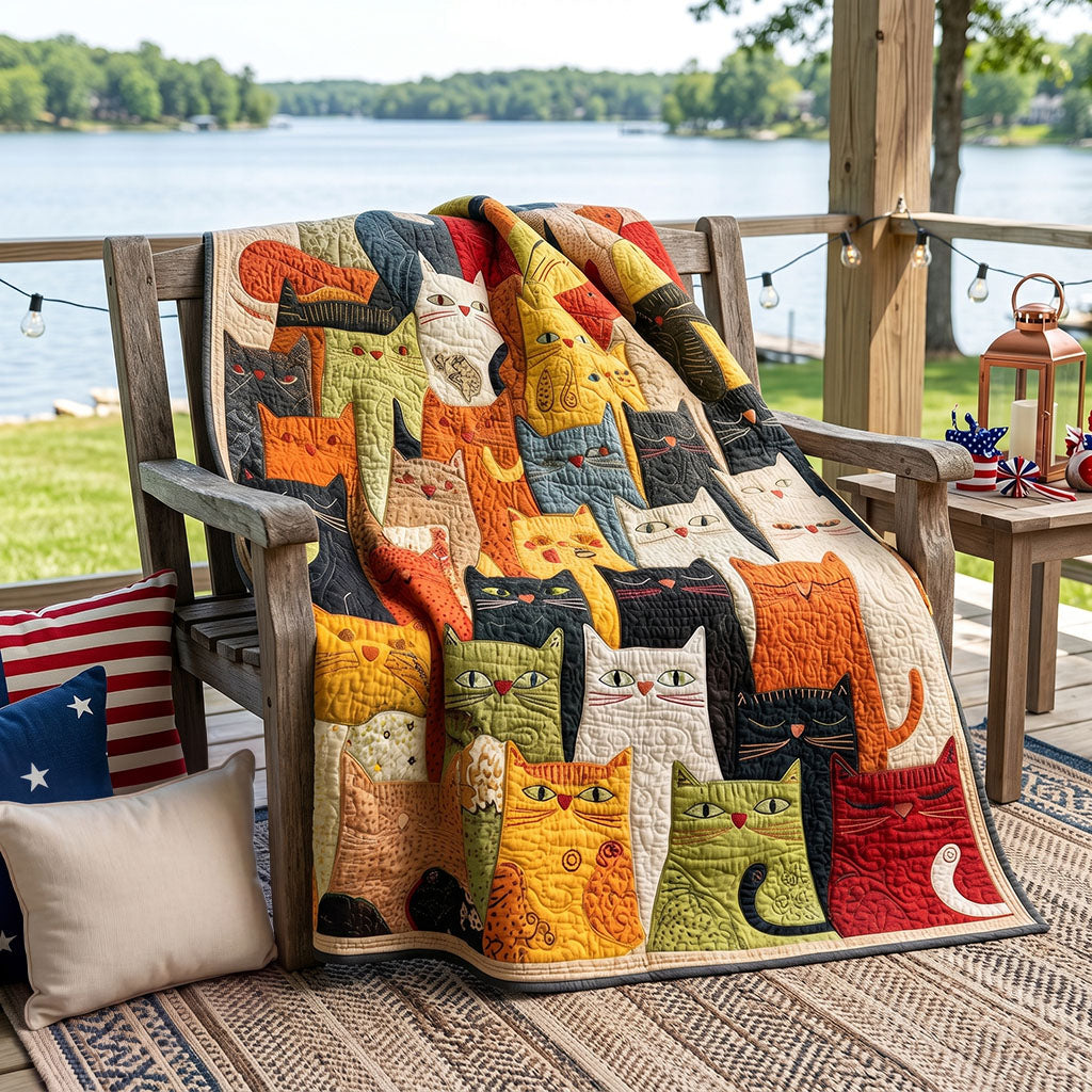 Whisker Wonder Quilted Blanket NCU0PTT1416 – Quiltnest