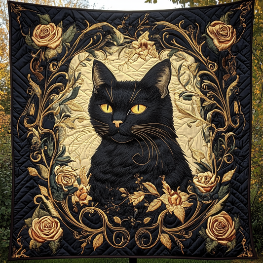 Whisker Wonderland Quilted Blanket NCU0DK1124