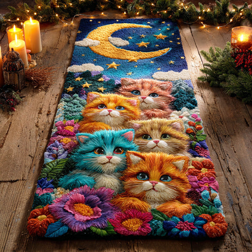 Whiskers in Bloom Runner Carpet NCU0TD1339